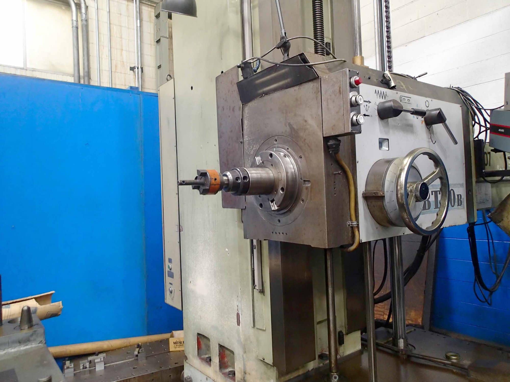 Shibaura Bt B Horizontal Boring Mill X Table