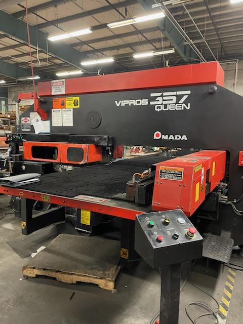 Ton Amada Vipros Queen Cnc Turret Punch Fanuc P Control