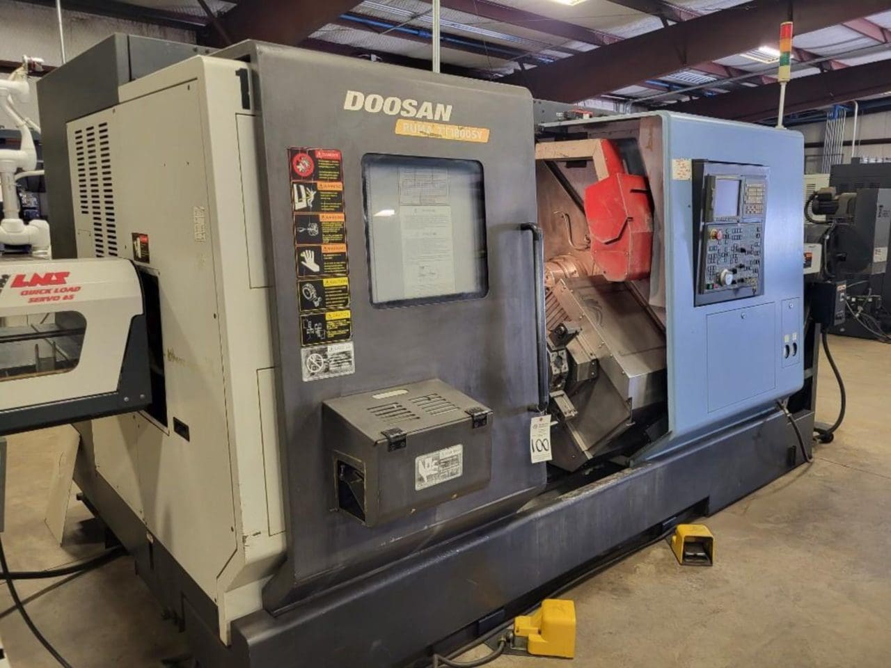 Late Model Doosan Multi Axis Cnc Turning Center Auction