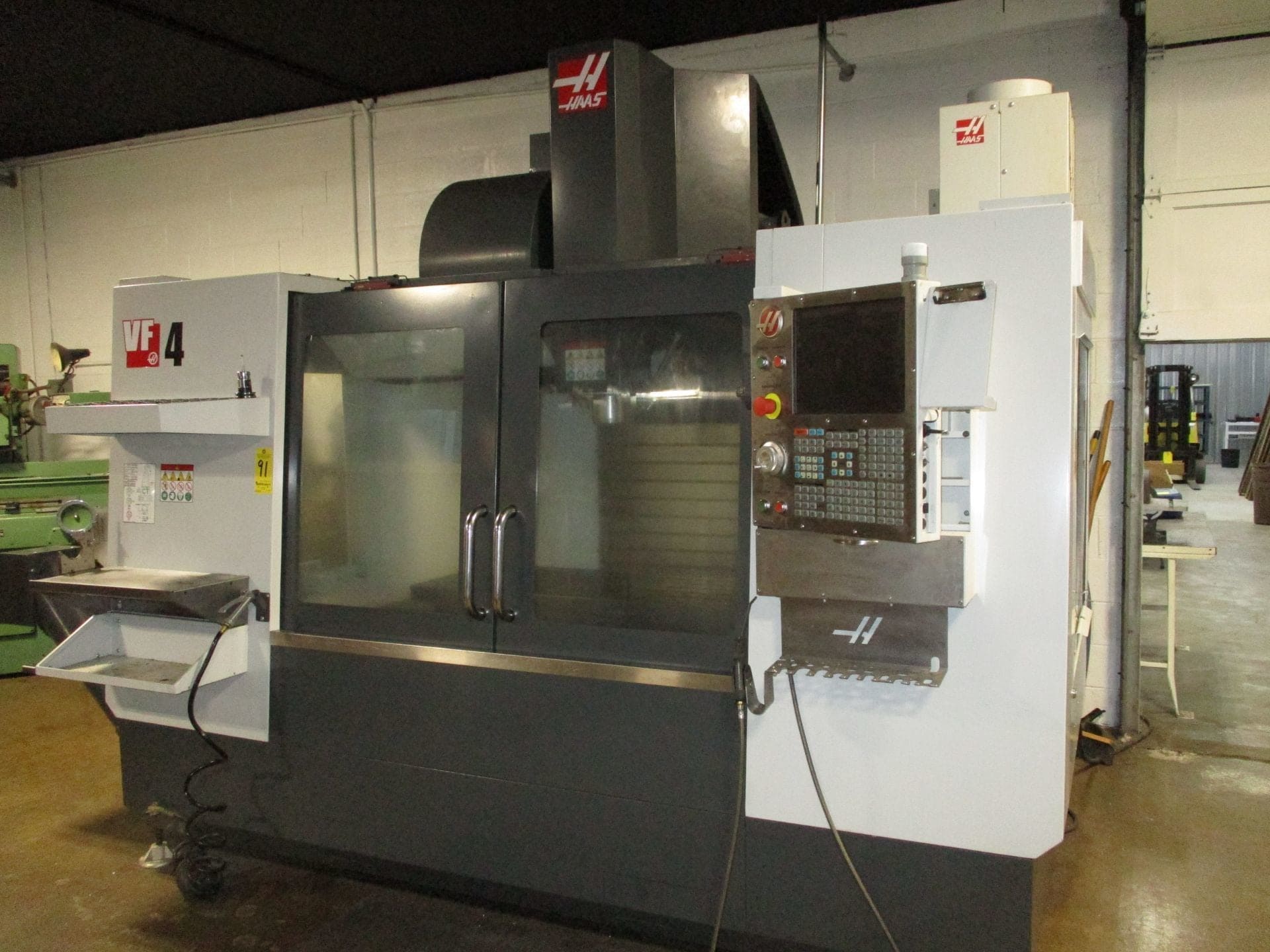 Haas VF-4 VMC, 2016 - WIPS, Ethernet, Low Hours - Revelation Machinery