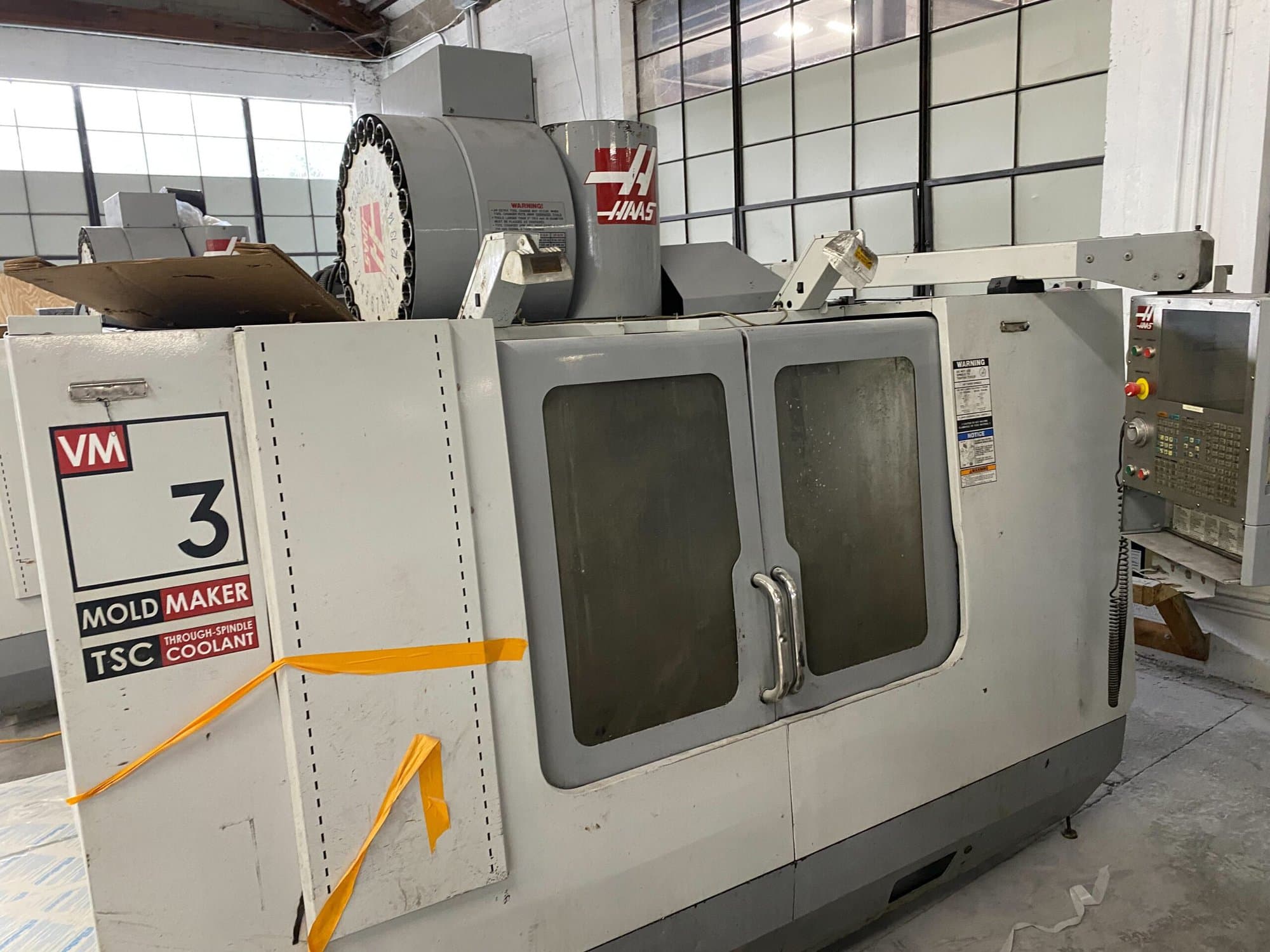 Haas VM-3 VMC, 2006- Thru Spindle Coolant, Mold Maker, and Tool Setter  Included - Revelation Machinery