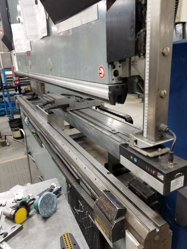 150 Ton x 10' LVD Strippit PPEB-150-10 CNC Press Brake, 2004- Tooling ...