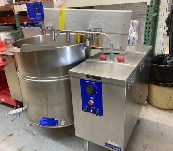 Cleveland MKEL-80-T 80 Gallon Single Kettle Mixer, 1997 - Stainless ...