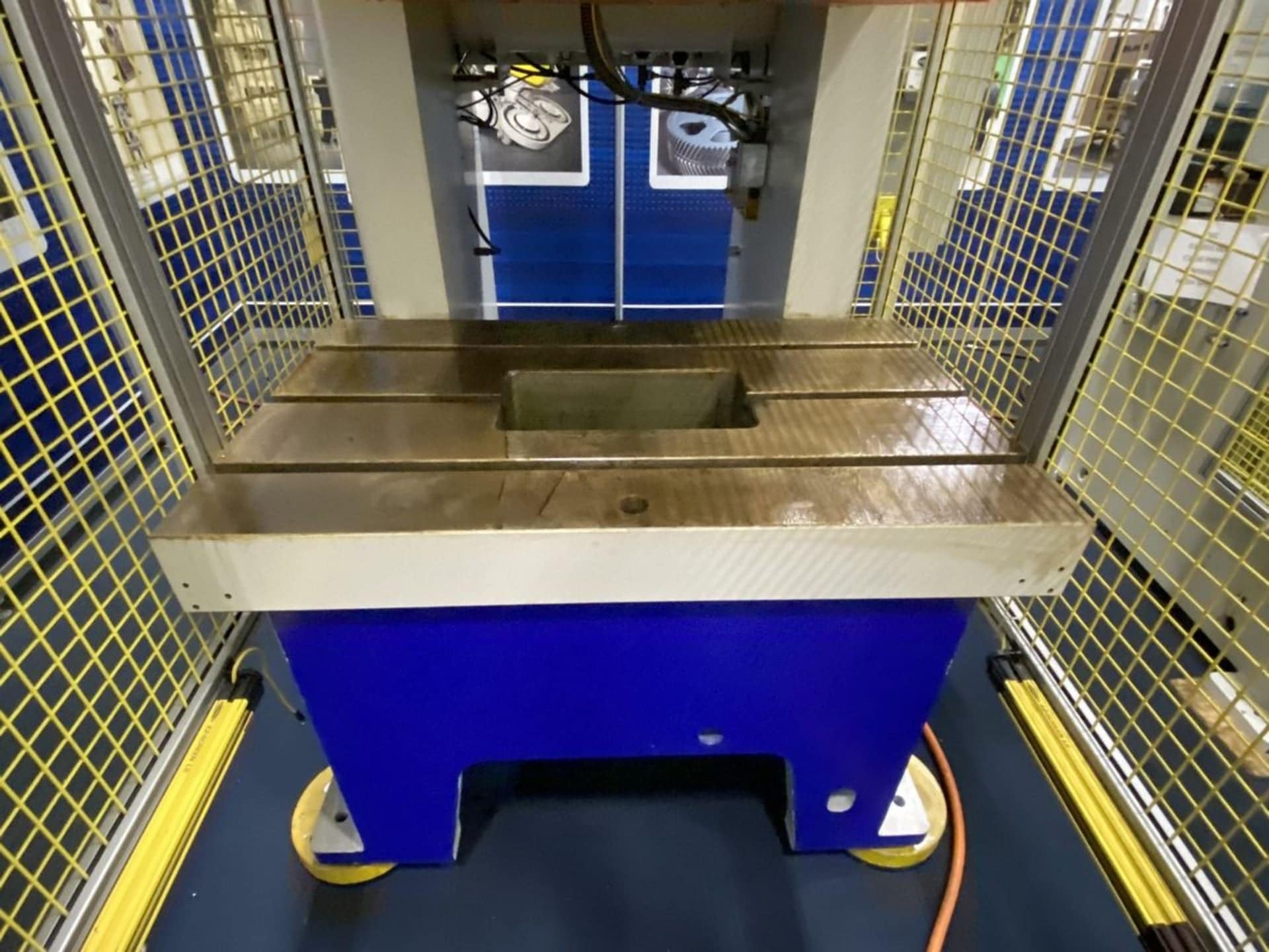 176 Ton Bliss C1-160 Single Point Gap Frame Press, 2017 -Vibration Isolation Pads, Light Curtains - Image 3