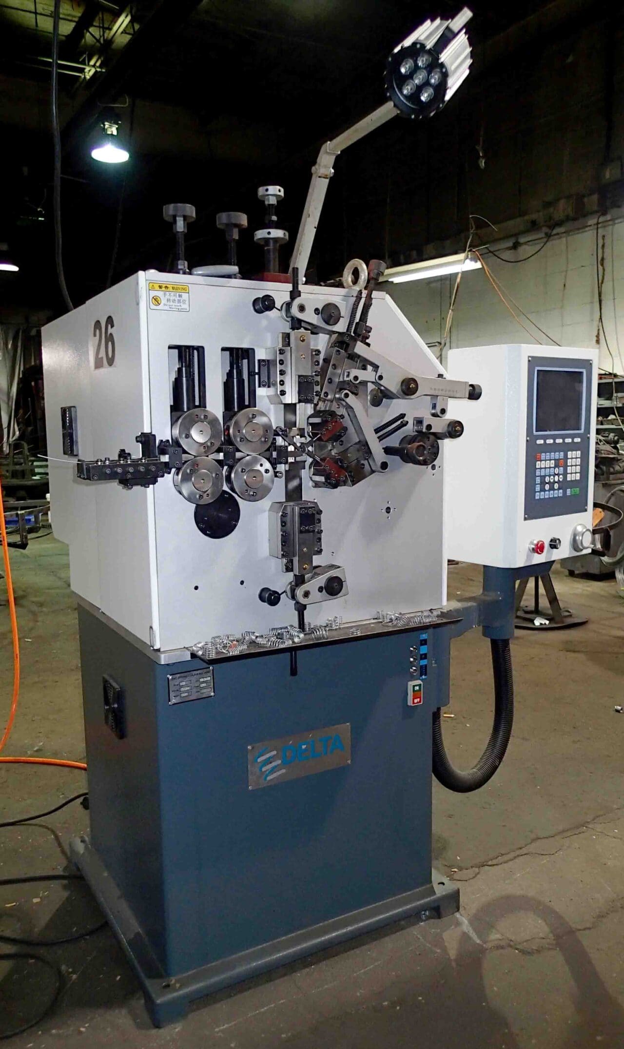 Delta D-226 Spring Coiling Machine, 2018- With Tooling - Revelation ...
