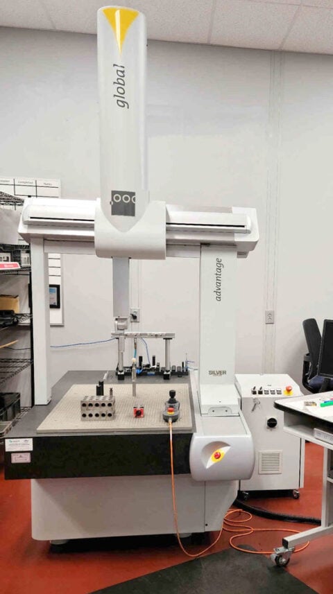 Hexagon Global Advantage 7.10.7 CMM, 2014- With Probes & Tooling ...