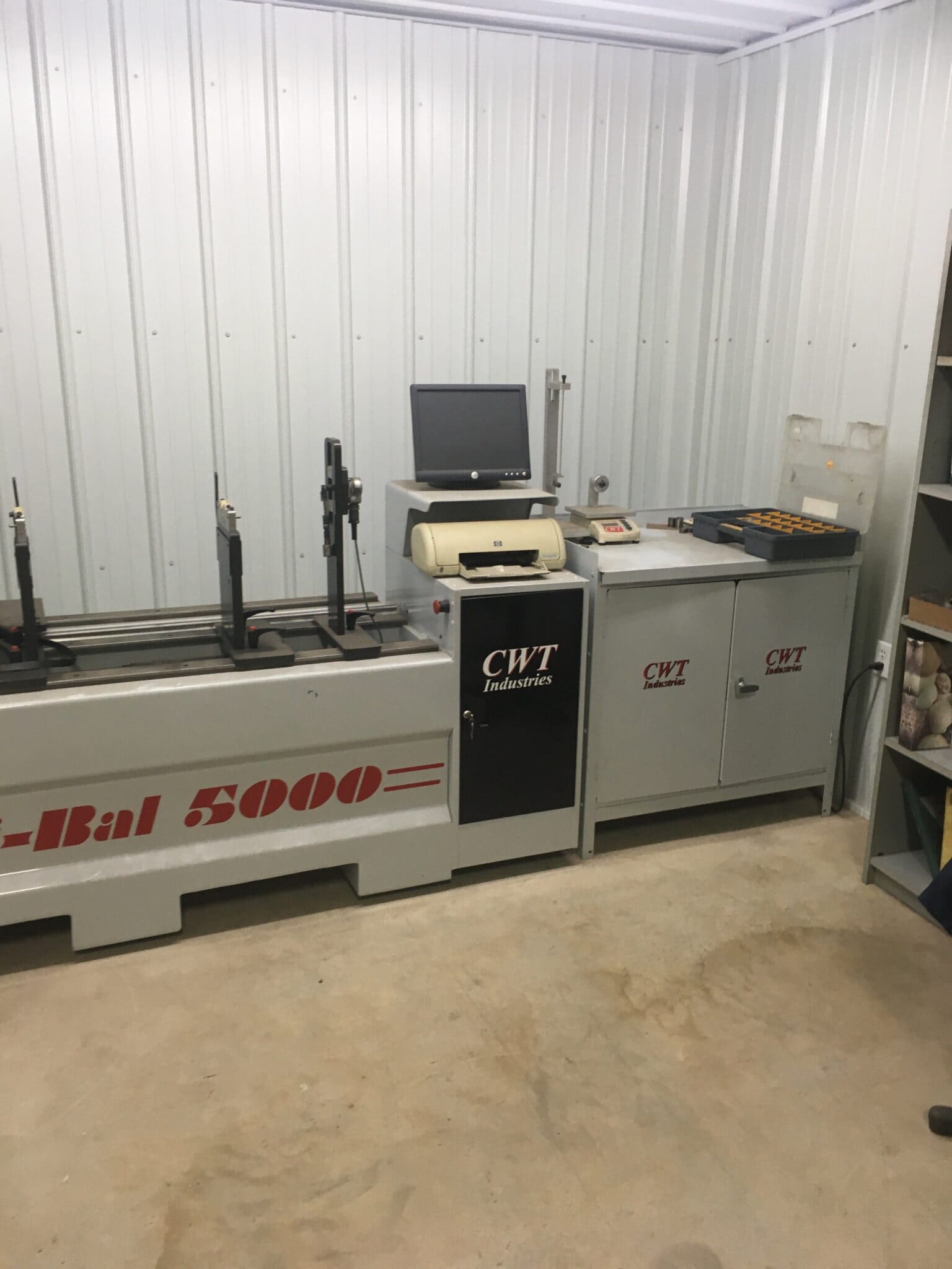 Cwt Machine 2005 CWT Industries Multi-Bal 5000 Crankshaft Balancer - Revelation ...