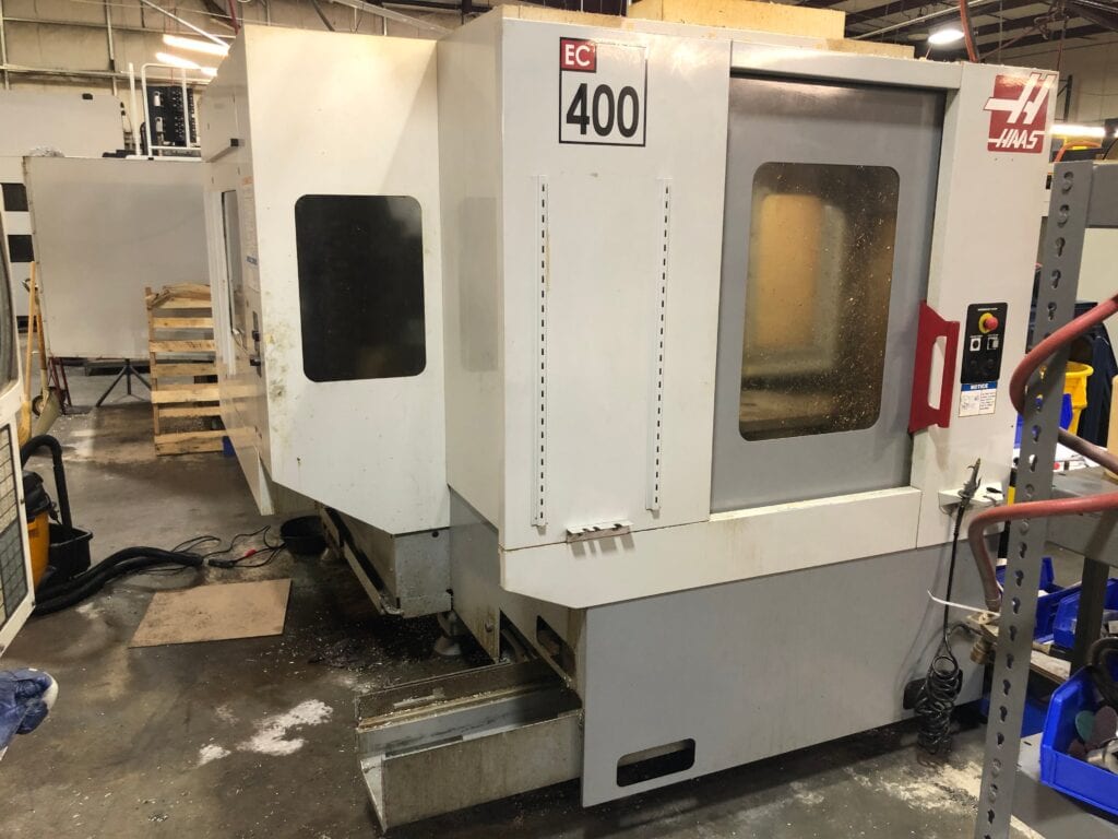 Haas EC-400-4AX HMC, 2005 - TSC, Inspection Report, Videos, Pre Removal ...