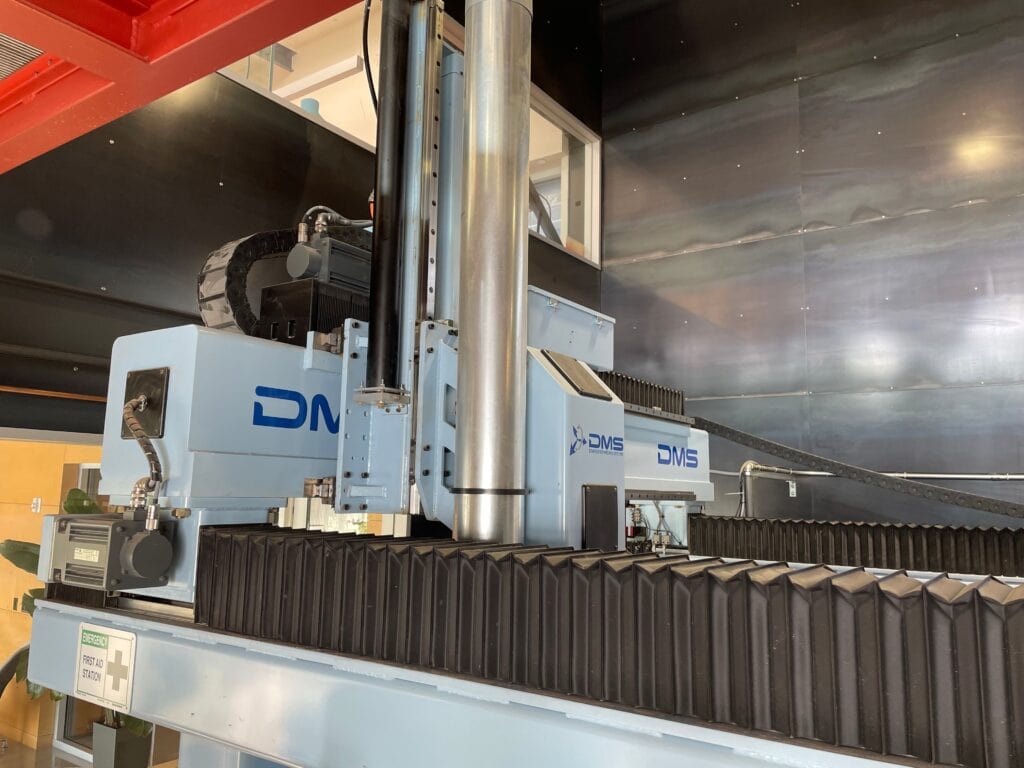 DMS 5 Axis CNC Router, 2013 - Full 5 axis, 12 Station Tool changer ...