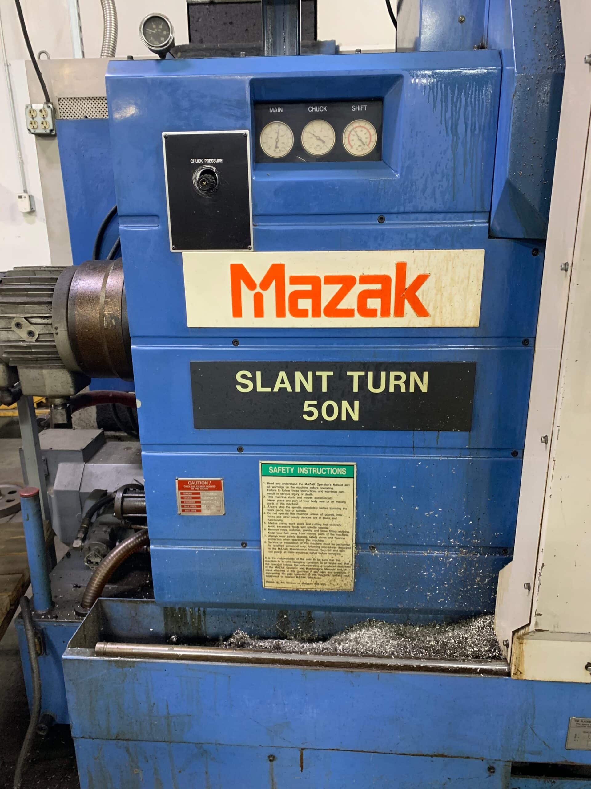 Mazak Slant 50N/2000U CNC Lathe, 1998 - 28