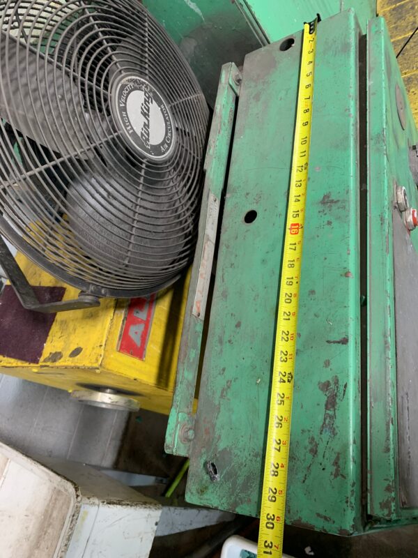 Almco V16TF  Vibratory Tub Finishing Cleaning Machine, 1981 - 13 Cubic Feet 96"x 16" - Image 6