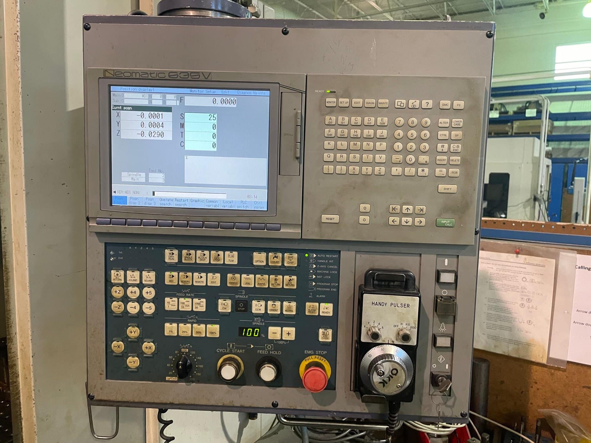 OKK VM-7 VMC, 2003 - Video, Under Power, Tooling Available, 10k