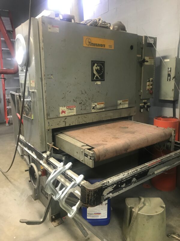 Timesavers 137-1HDMW Wet Belt Grinder/Sander, 1993 - Image 3