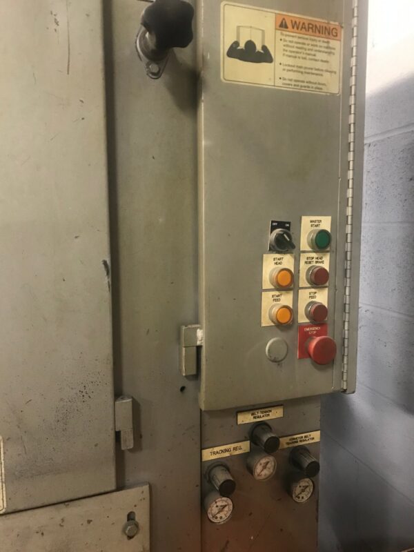 Timesavers 137-1HDMW Wet Belt Grinder/Sander, 1993 - Image 10