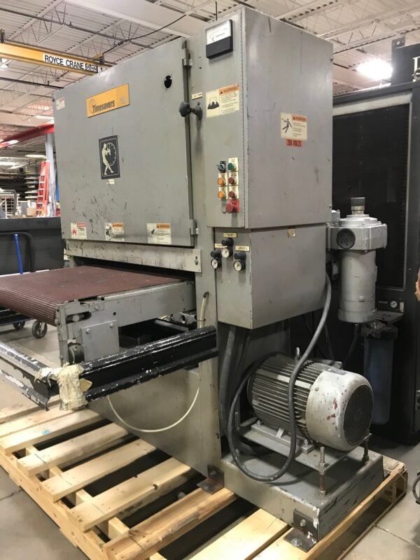 Timesavers 137-1HDMW Wet Belt Grinder/Sander, 1993 - Image 2
