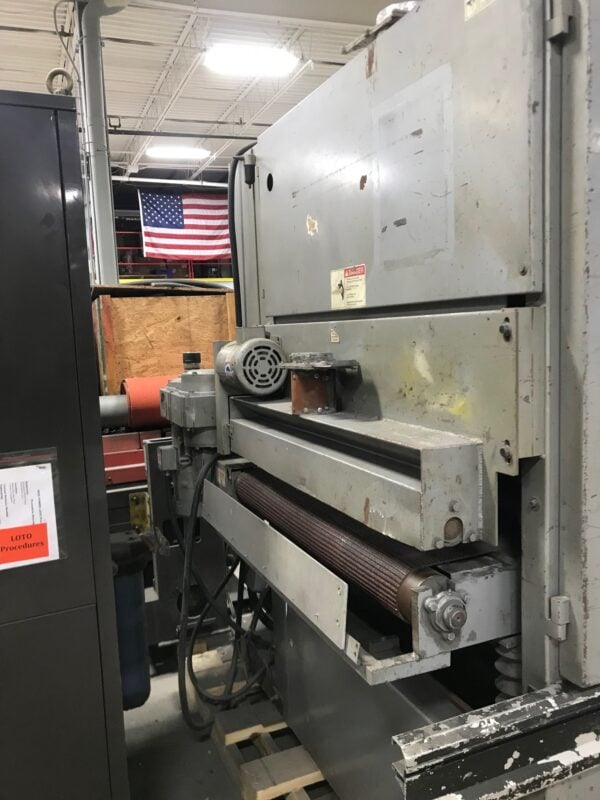 Timesavers 137-1HDMW Wet Belt Grinder/Sander, 1993 - Image 4