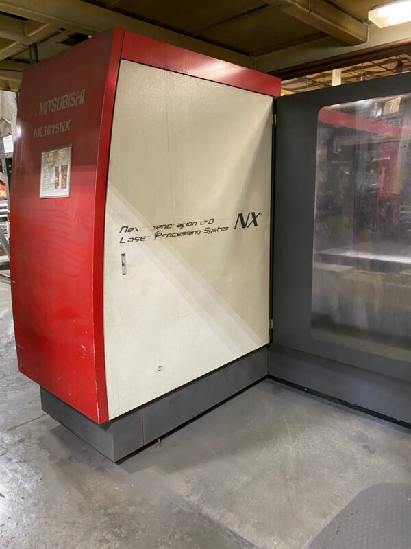 4500 Watt Mitsubishi ML3015NX CO2 Laser, 2008 - 5'x10' Table - Image 4