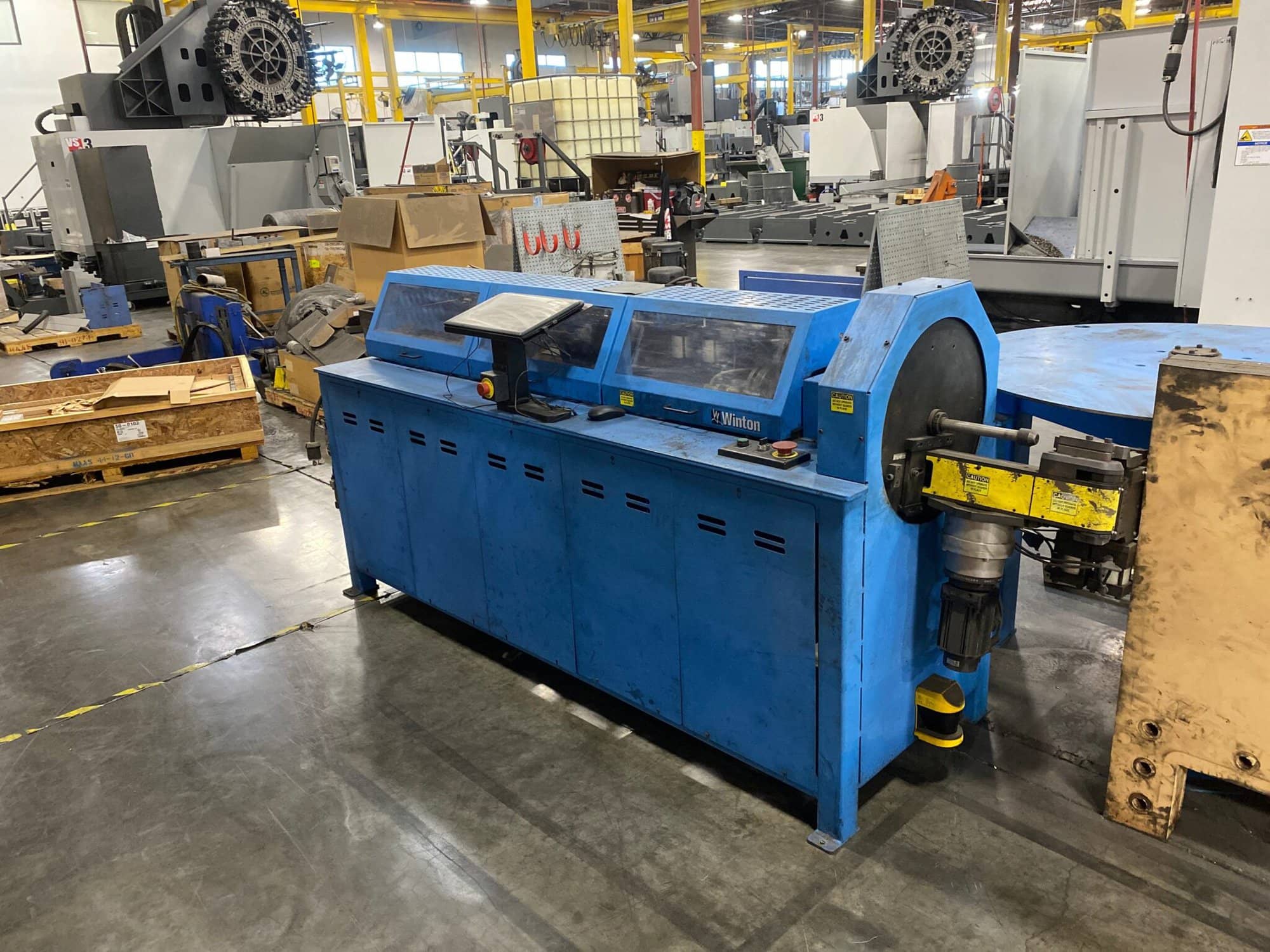 Winton OB23 CNC Orbital Tube Bender, 2015 Tooling Included