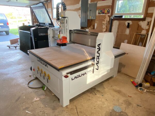 4' X 4' Laguna MCNC Swift CNC Router, 2020- 24K Spindle, 10HP Vacuum ...