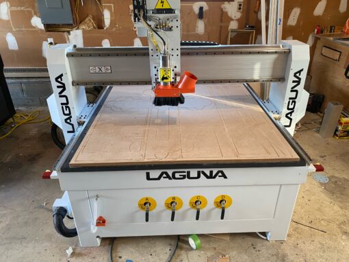 4' x 4' Laguna MCNC Swift CNC Router, 2020- 24K Spindle, 10HP Vacuum ...