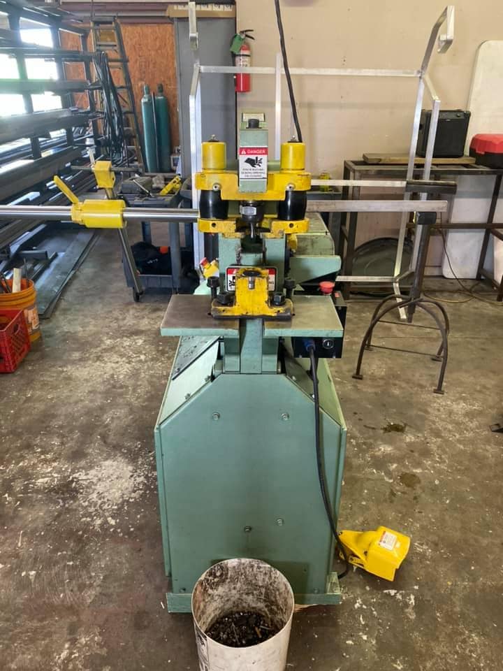50 Ton Piranha P-50 Ironworker, 2018 - Tooling Included - Image 3