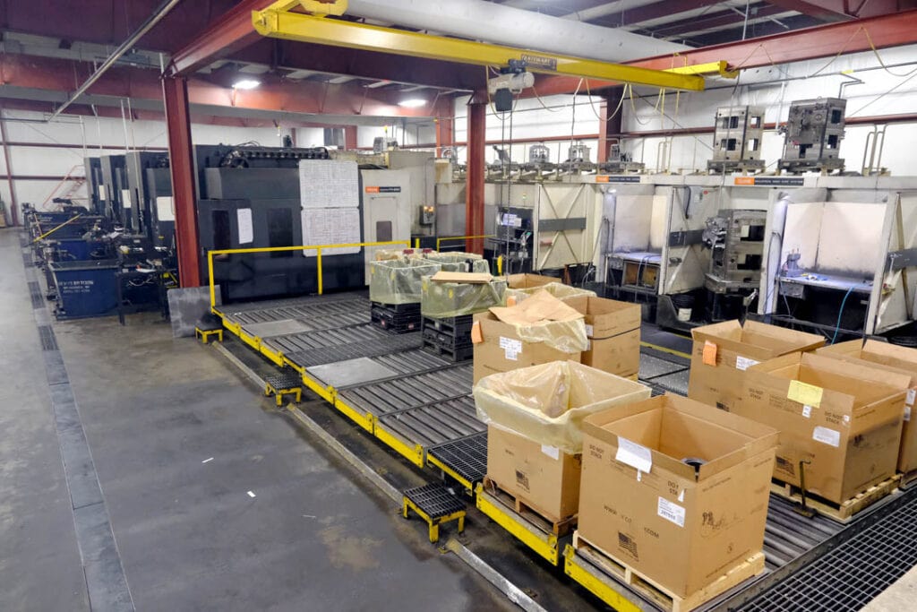 Mazak Fh 8800 4 Axis Hmc X4 Unit Palletch Cell System 2005 Tombstones