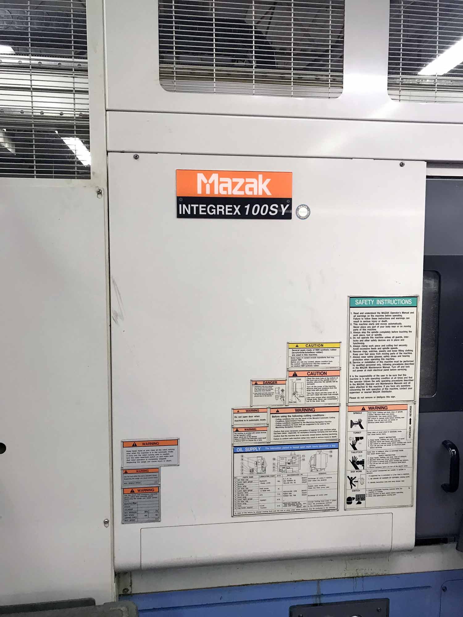 Mazak Integrex 100SY, 2001- Live Tools, Sub Spindle, Gantry, CTS, With Tooling - Image 6