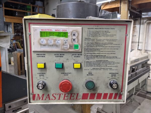 150 Ton x 12' Masteel MBH-12150 Press Brake, 2000 - Image 2