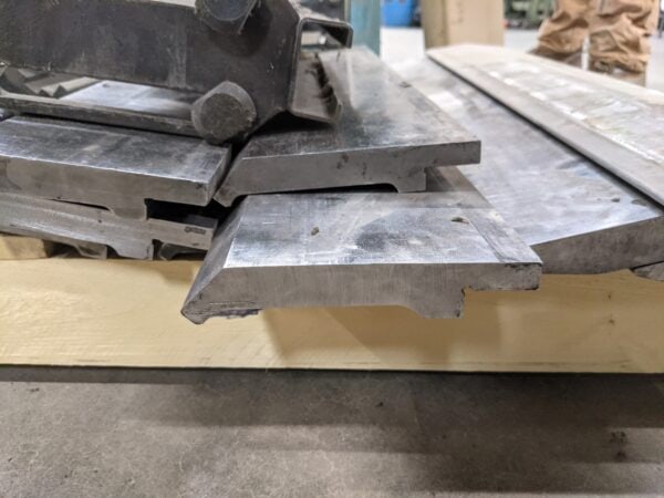 150 Ton x 12' Masteel MBH-12150 Press Brake, 2000 - Image 6