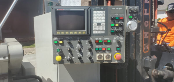 Okamoto OGM 8-20U OD/ID Cylindrical Grinder, 1999- Coolant Tray, Mist Collector - Image 2