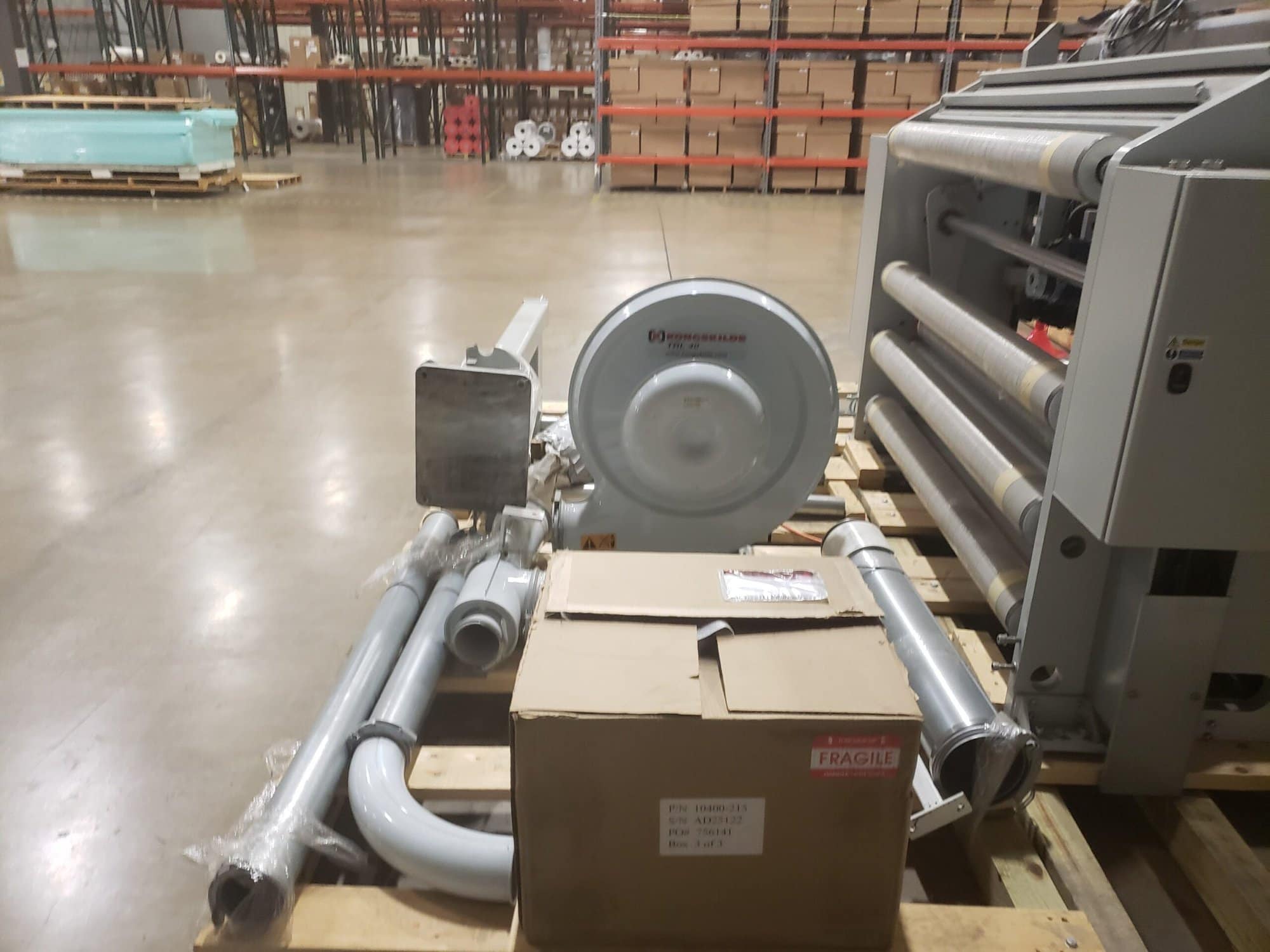 62" Universal X6 Duplex Slitter Rewinder, 2013 - Low Hours/Like New - Image 7