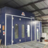 Accudraft Titan Paint Booth, 2009 - Fully Loaded - Ventilation, Mixing Room, Lift For Pit Less Work!