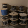 22,500' of Vinyl Coated Galvanized Aircraft Cable, 7000lb Breaking Strength- Unused