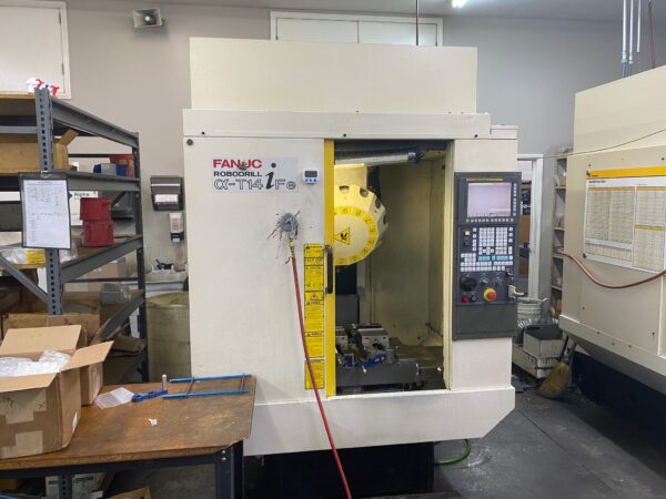 Fanuc Robodrill T-14iFa VMC, 2009 - 4th Axis Indexer Fanuc 31i- Model A5 Control