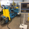 Autospin 3-Axis 2-Roller Spinning Lathe, 1985 - Rebuilt, Siemens, New 50 HP Drive, Software, Remote Panel