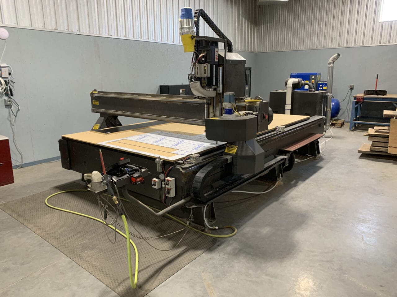 Multicam 5000 CNC Router, 2004 - 7x12'- Accessories Included ...