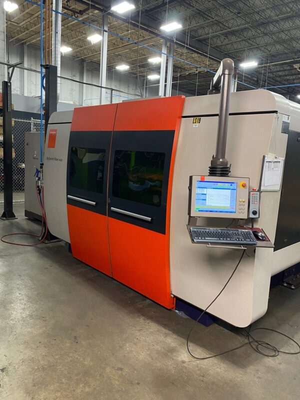 4000 Watt Bystronic Bysprint 4020 Fiber Laser, 2013 - 80"X160" Table - Pre-Removal Price