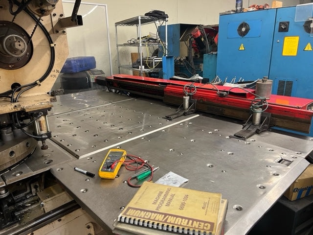 22 Ton Murata Wiedemann Centrum 2000 CNC Turret Punch, 1996 - Image 6