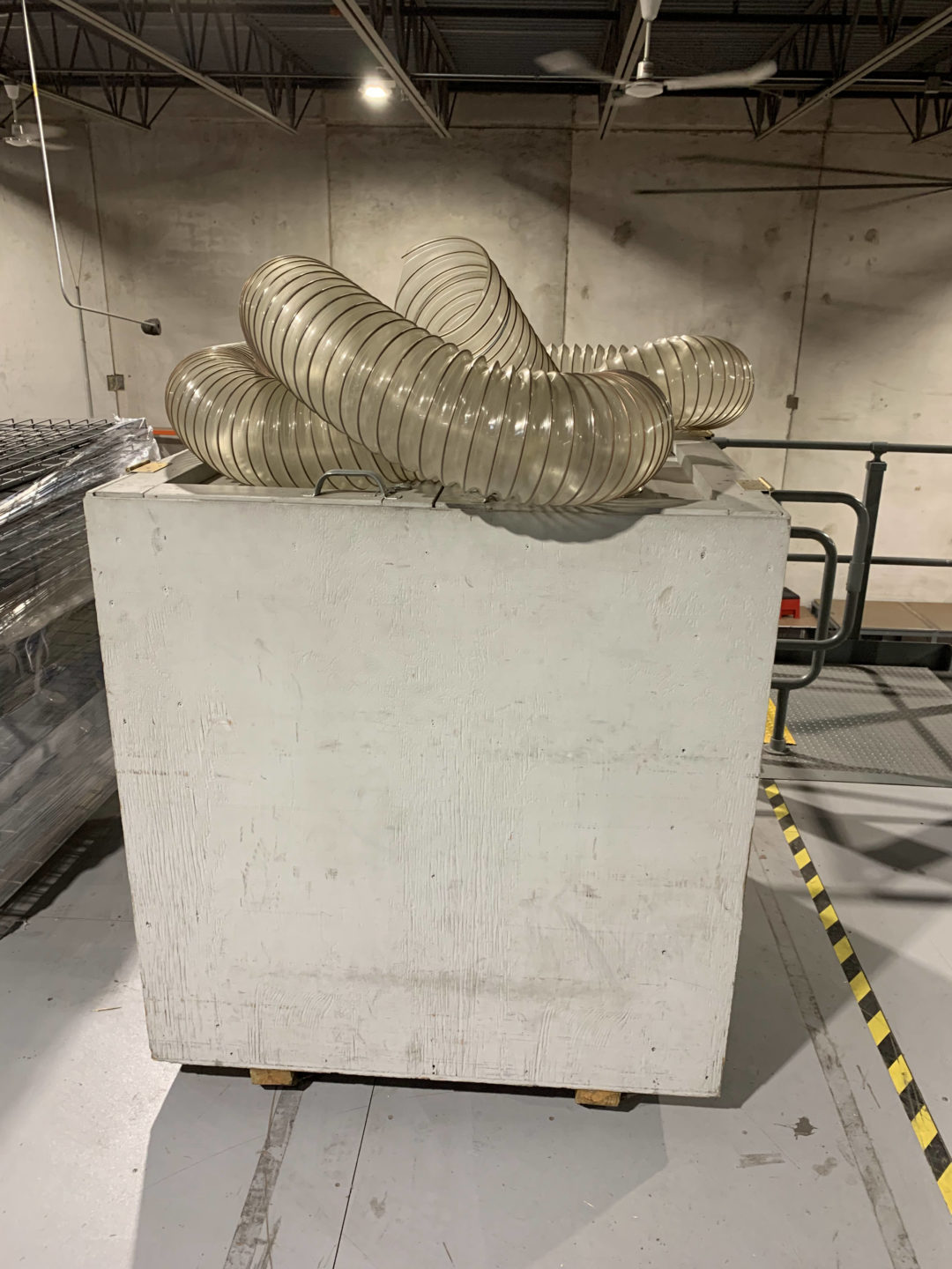 Anoroc Inc De-wrapper and vacuum box, 2007 - Revelation Machinery