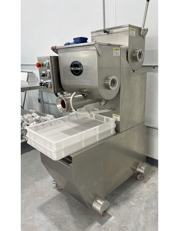 Castiglioni S.R.L. Pastabiz P-55 Commercial Pasta Maker, Mixer, and  Extruder Machine, 2016 - Includes Cutter and 9 Bronze Dies - Revelation  Machinery