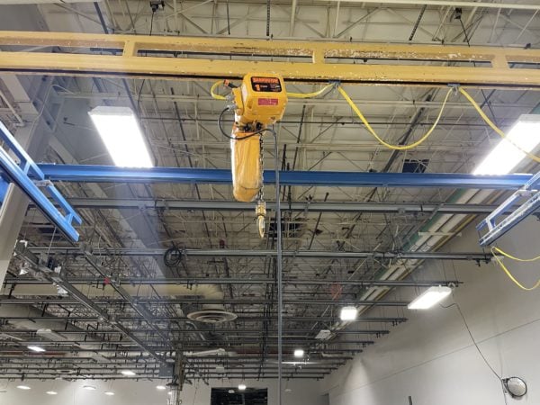 1 Ton Gorbel Free Standing Double Bridge Crane - Image 6