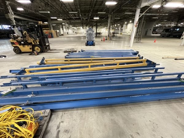 1 Ton Gorbel Free Standing Double Bridge Crane - Image 10