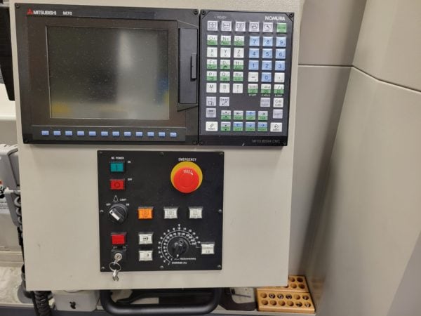 Nomura NN-20UB8 CNC Swiss Lathe, 2012 - Bar Feeder, Parts Catcher - Image 3