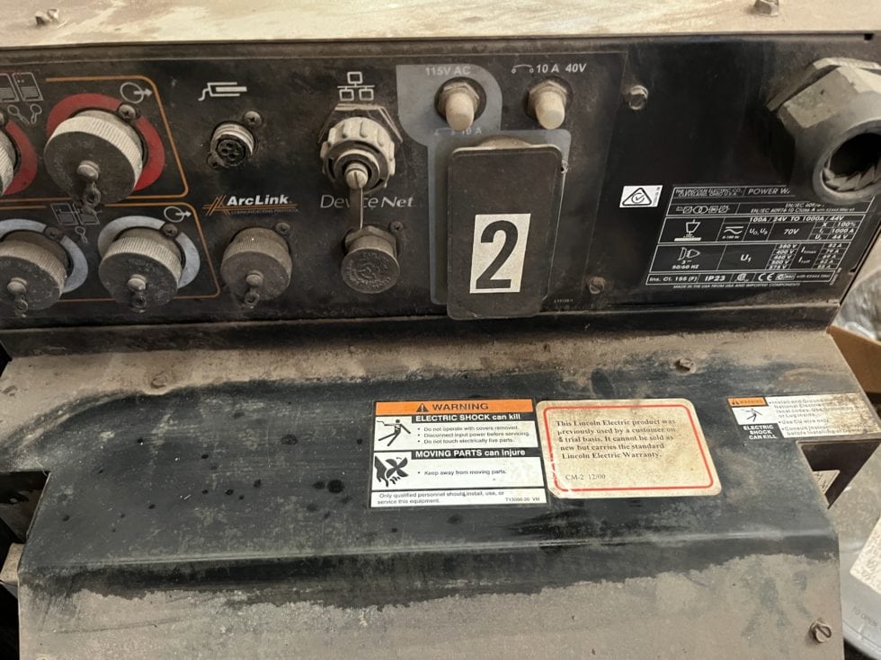 Lincoln Electric Powerwave AC/DC 1000 SD Submerged Arc Welder 2016 ...