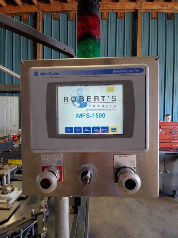 Roberts IMFS 1500 Premade Pouch Machine