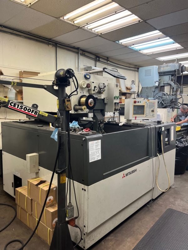 Mitsubishi W21 FA-10 CNC EDM, 2001