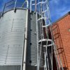 2,032 Cubic sq. ft. Carbon Steel Storage Silo - 12' D x 18' H - Image 5