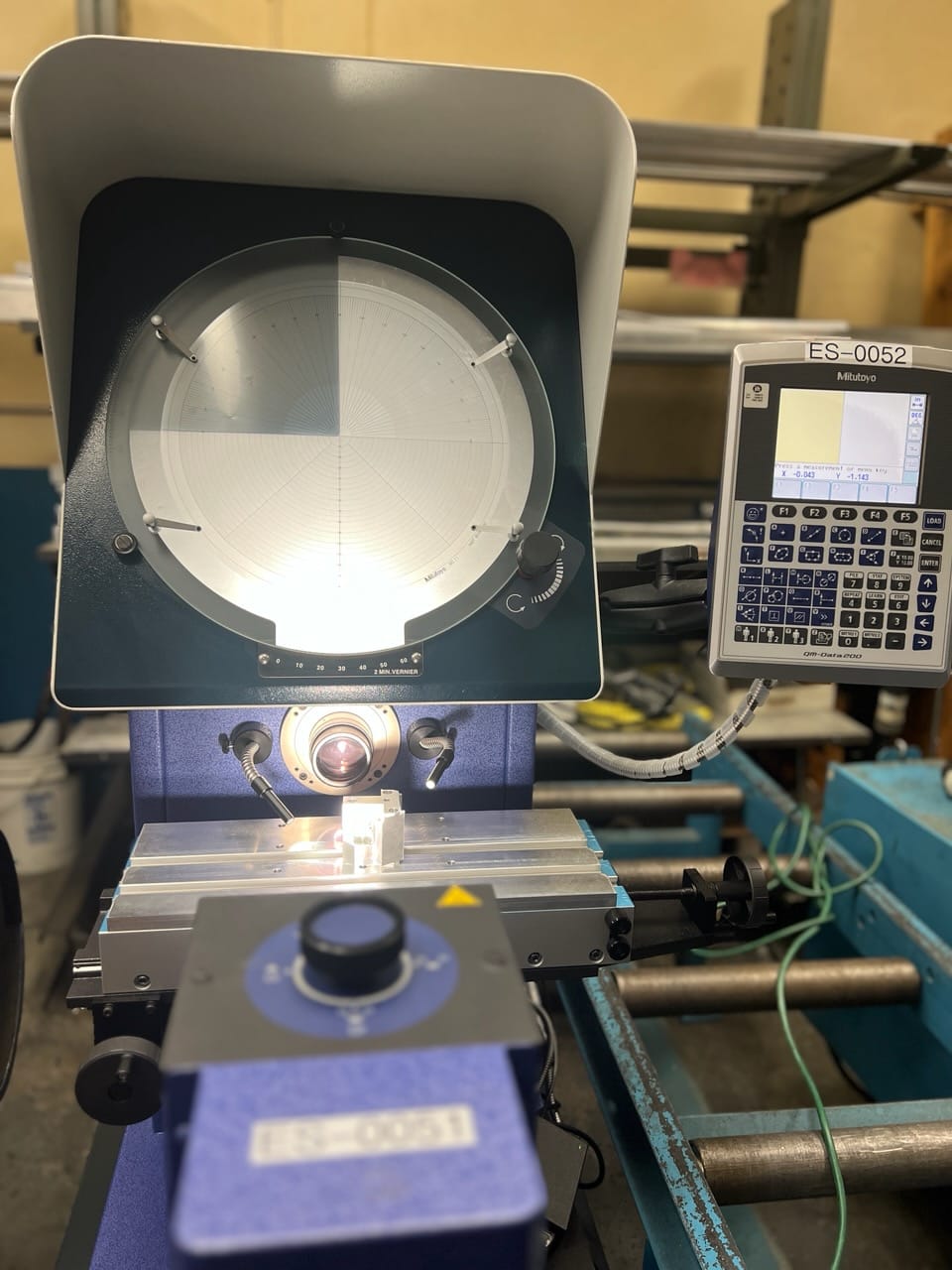 Mitutoyo - Glass Scales - for Checking Magnification on a Comparator Screen