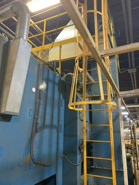 Viking MR6016 Shot Blast System – 2013 – Monorail Blaster for Weldments & Heavy Steel Prep - Image 3