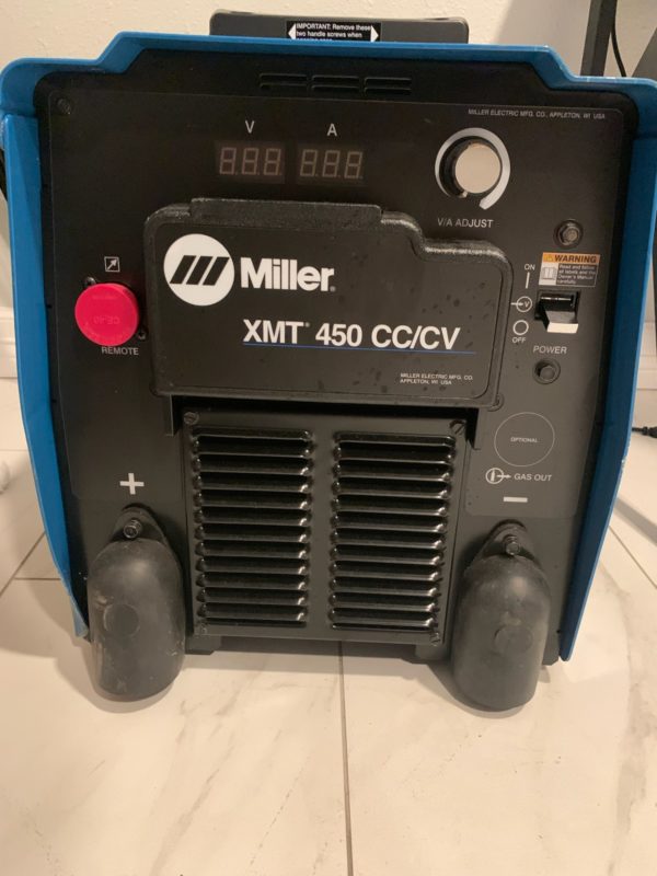Miller XMT 450 CC/CV 230/460 V Welder, 2019 Revelation Machinery
